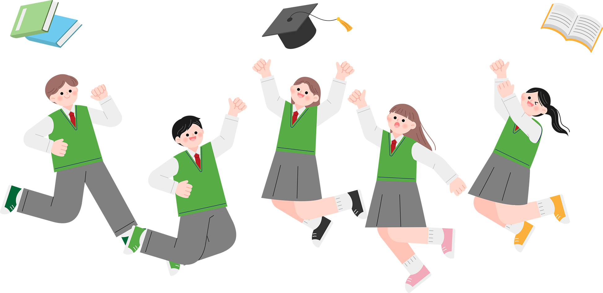 YEONSAN SCHOLARSHIP FOUNDATION greeting illustration